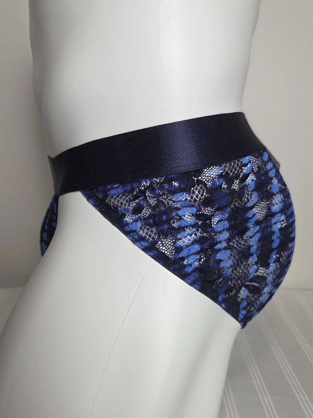 Cosabella Navy Blue Shiny Bikini Brief for Men